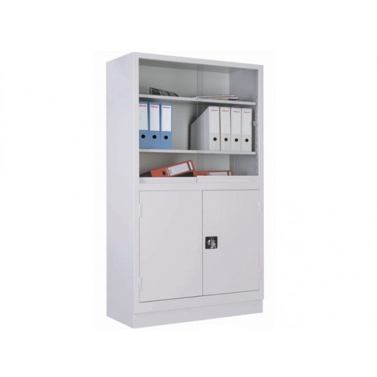180'lik Camlı Dosya Dolabı 180'lik Camlı Dosya Dolabı